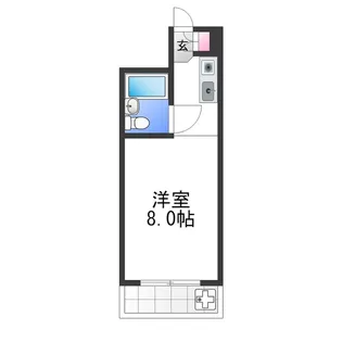 グリーンハイツ北野田【3階】の間取り
