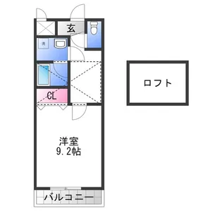フジパレス 初芝ノース【2階】の間取り