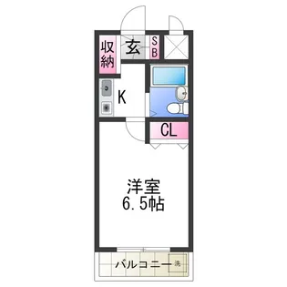 アルトシュタット【305号室】の間取り
