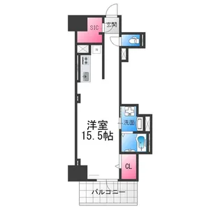 グラン ラヴィ レジデンス【505号室】の間取り