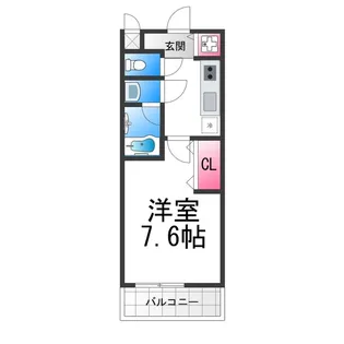 エクセレント 浜寺【2階】の間取り