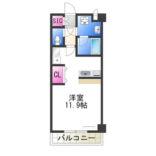 コプリー キタハナダ【7階】の間取り