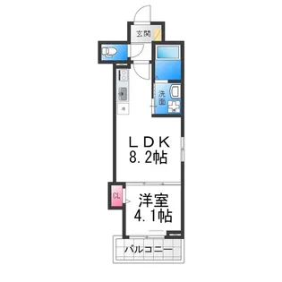 F asecia AttivoⅥ【2階】の間取り