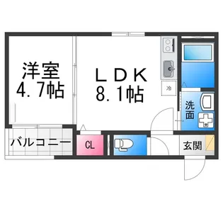F asecia AttivoⅥ【1階】の間取り