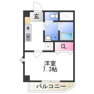 ビアンフェ【3階】の間取り