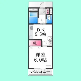 メゾンドールトキワ【202号室】の間取り