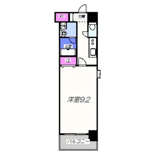 TKアンバーコート津久野【2階】の間取り