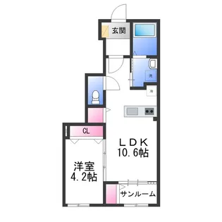 windsⅡ【1階】の間取り