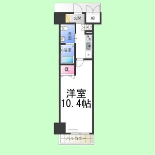 フェニックスレジデンス堺東【11階】の間取り