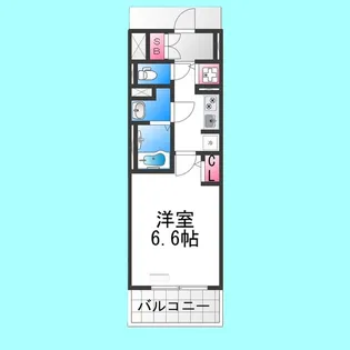 S−RESIDENCE堺湊駅前azure【7階】の間取り