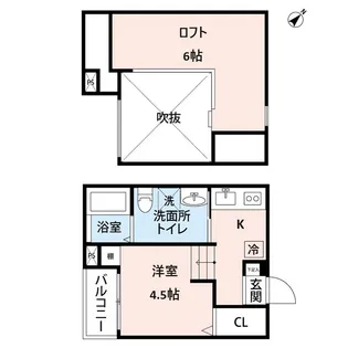 Seis(セイス)【102号室】の間取り