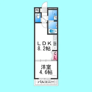 フジパレス堺鳳中Ⅰ番館【3階】の間取り