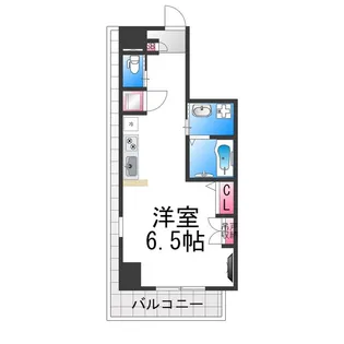 エヌエムスワサントディス【8階】の間取り