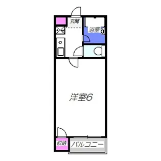 プレアール柳之町【4階】の間取り