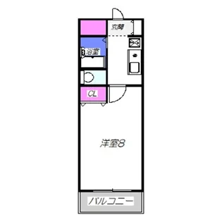 サカイ東ビル【405号室】の間取り