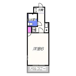 シティハイツ寺地町東【302号室】の間取り