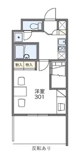 レオパレスREZON中百舌鳥【603号室】の間取り