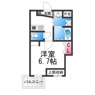 エヌエムサンカンテセット【1階】の間取り