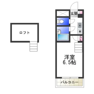 シャルマンフジ堺東壱番館【302号室】の間取り