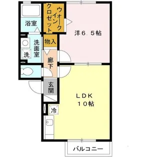 グリーンコート原寺【1階】の間取り