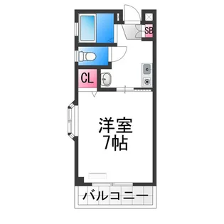 サンワード21【503号室】の間取り