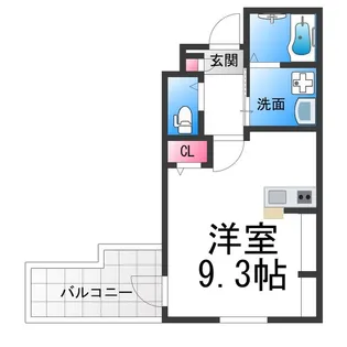 西湊町エヌエム・セント【2階】の間取り