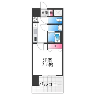 スプランディッド堺東DUE【10階】の間取り