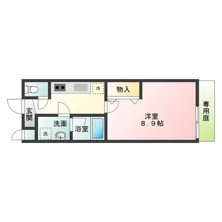 フジパレス初芝イースト【2階】の間取り