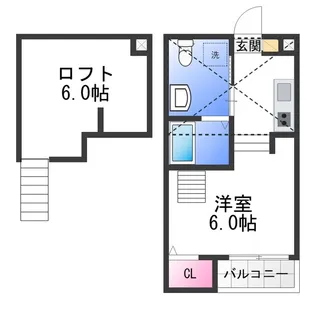 リッツハウス【2階】の間取り