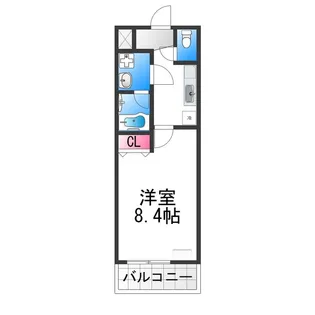 フィオーレ 東上野芝【103号室】の間取り