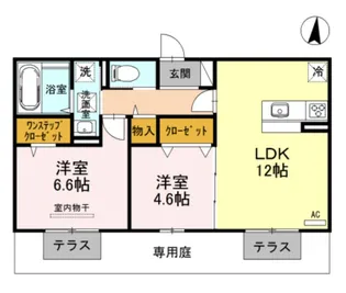 Villa Pino美原【3階】の間取り