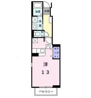アイリィー ビュー【1階】の間取り