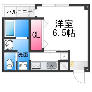 ラメール諏訪森【3階】の間取り