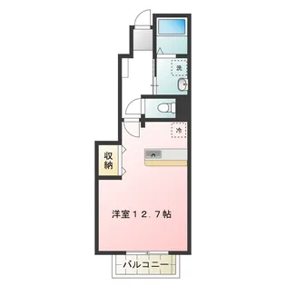 フローラル・ステージ白鷺【1階】の間取り