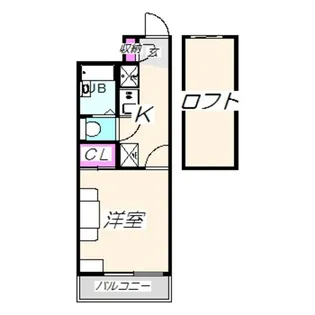 レオパレスmio posto【306号室】の間取り