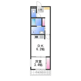 Smith堺【2階】の間取り
