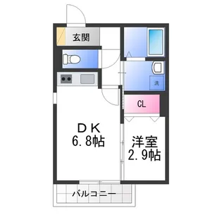 Smith堺【3階】の間取り