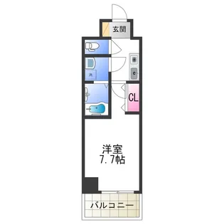 FREEDOM residence 松原上田Ⅰ【8階】の間取り