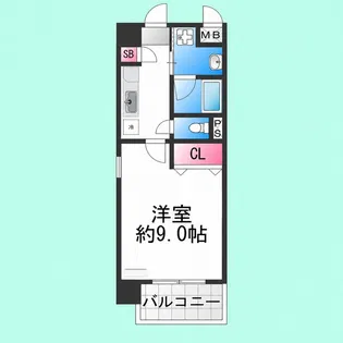 アファームドⅠ【4階】の間取り