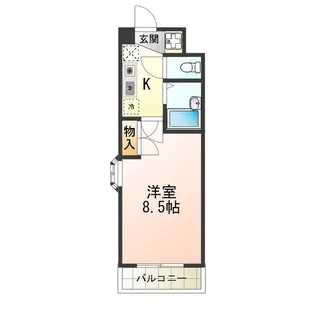 ランブラスあびこ【2階】の間取り