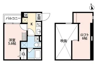 ESOLA【1階】の間取り