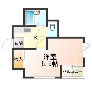 EST長居西【4階】の間取り