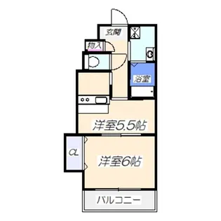 エミネンスパレス【5階】の間取り
