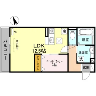 BRIRE【3階】の間取り