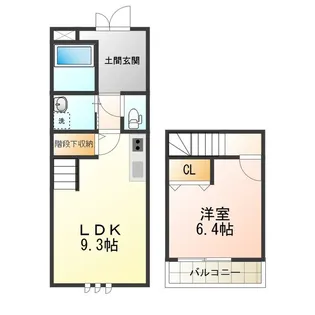 ツインフォレスト住之江Ⅰ番館【102号室】の間取り