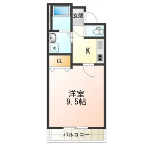フジパレス中加賀屋Ⅱ番館【2階】の間取り
