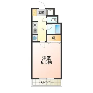 カーサ・マロン【4階】の間取り