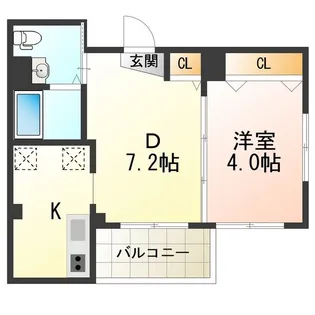 Hyu charmant【2階】の間取り