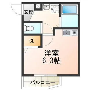 ディアネス【3階】の間取り
