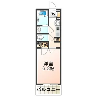 クレイノHIKARI【1階】の間取り